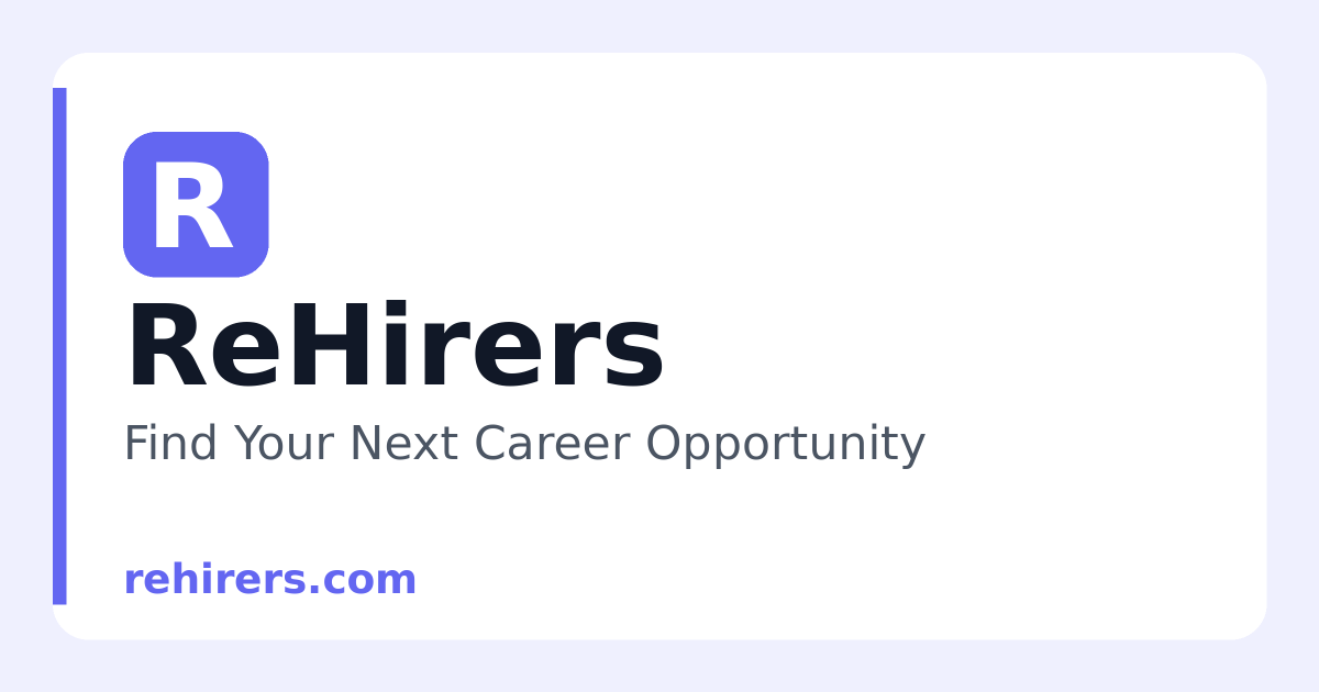 Software Tester — ReHirers
